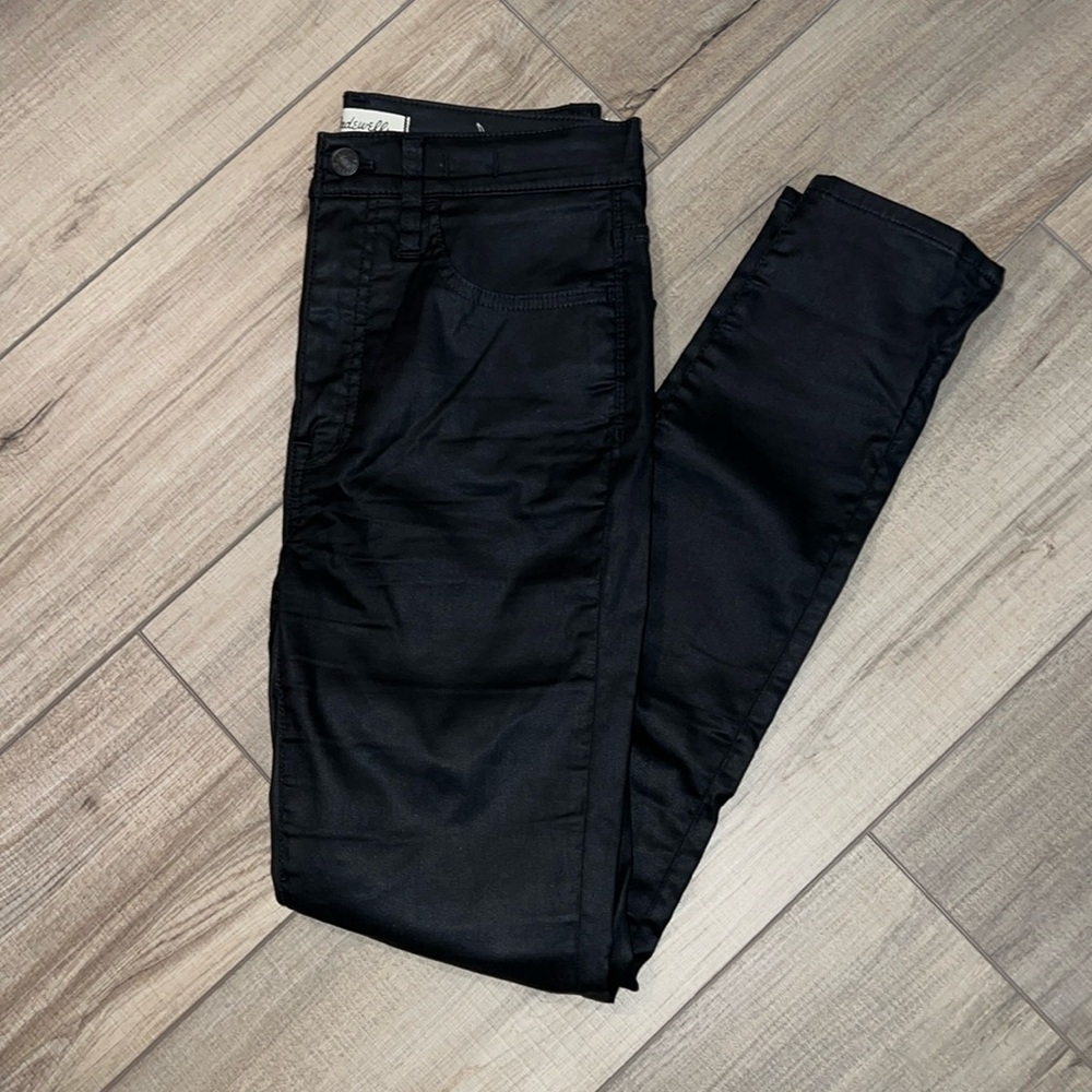Madewell Skinny Waxed Jeans